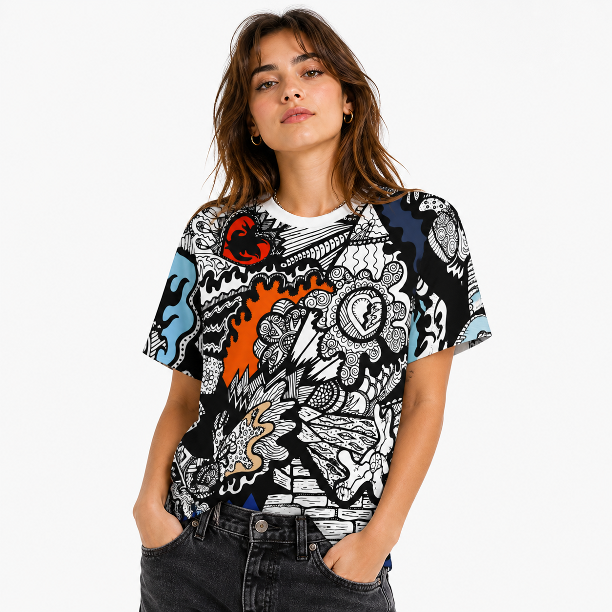 Loud Print Tshirt