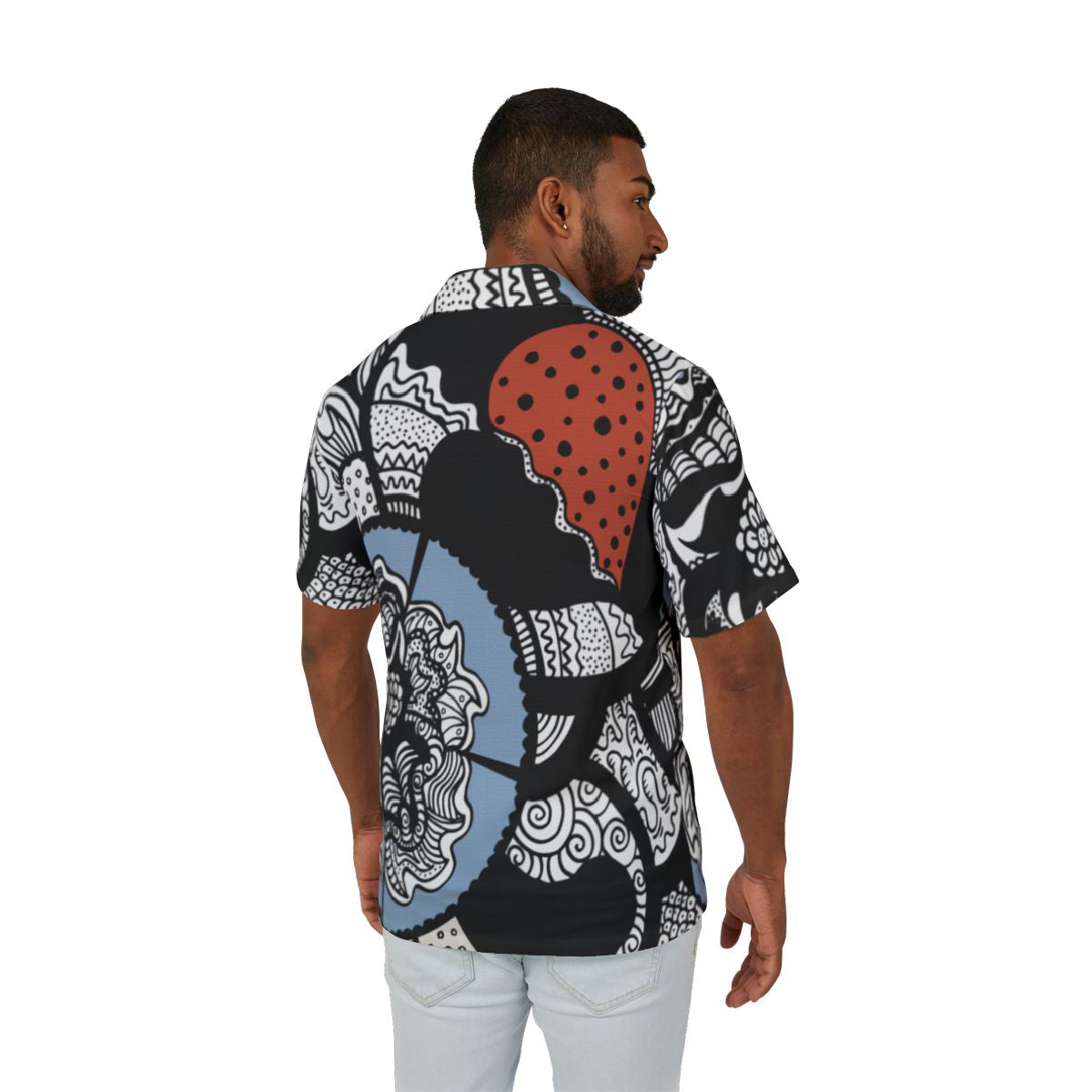 Half Heart Flower Shirt