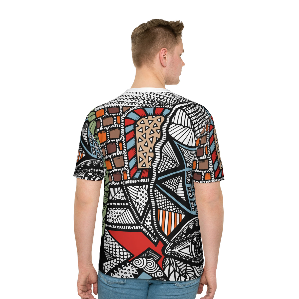 African Garden Print Tshirt