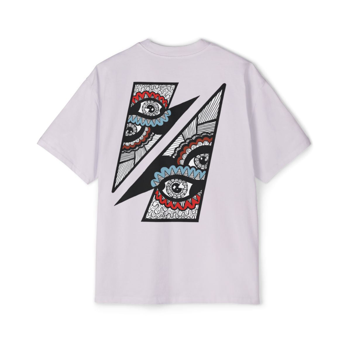 Oversized Triangular Eyes Tshirt