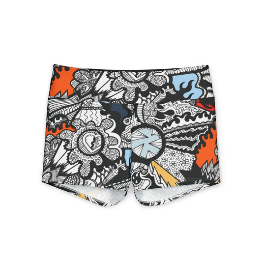 Loud Print Short Shorts