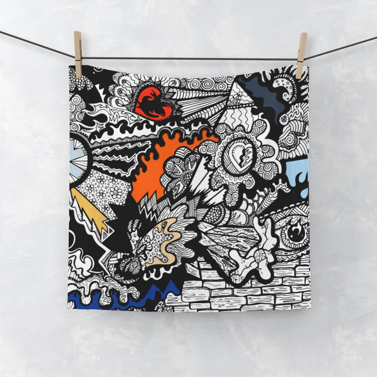 Loud Face Towel