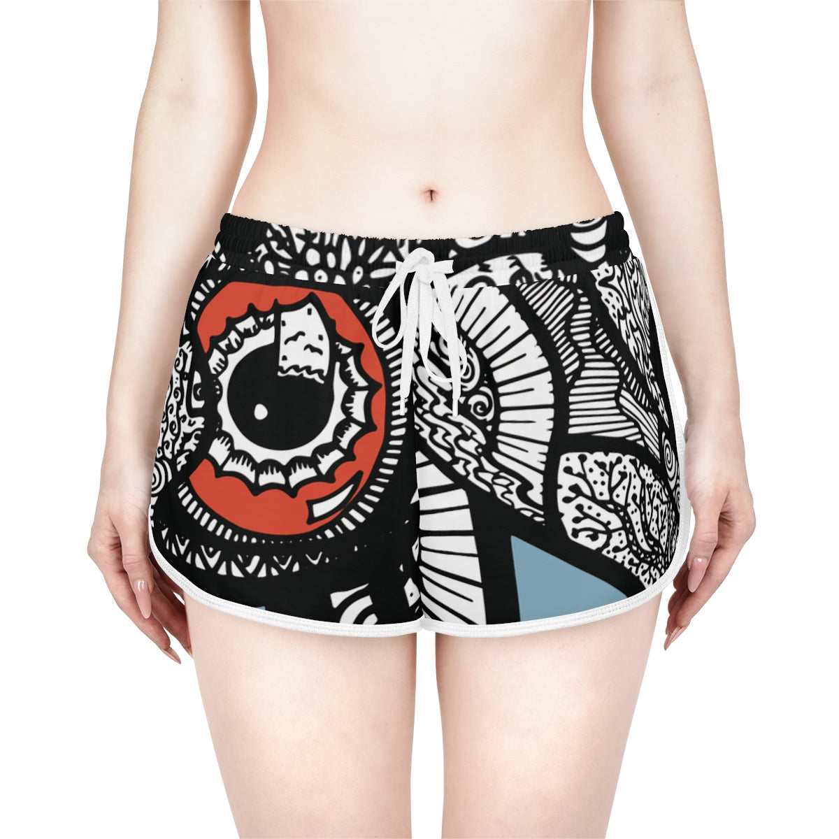 Freaky Dragon Relaxed Shorts