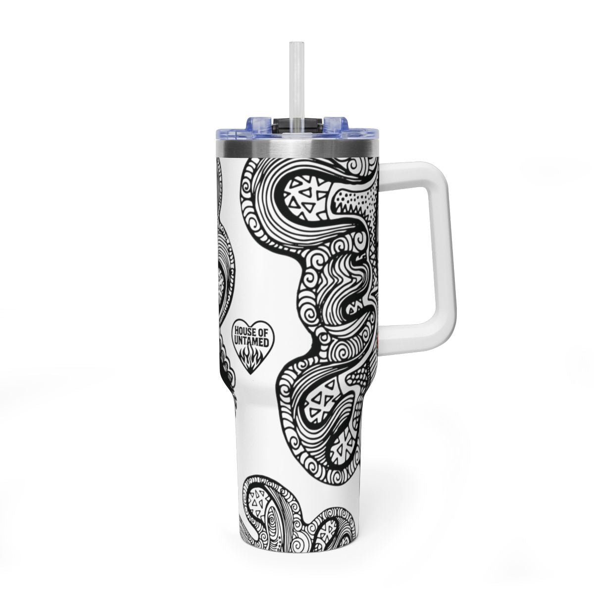 Doodle Heart Drink Bottle