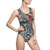 Doodle Heart Full Swimsuit