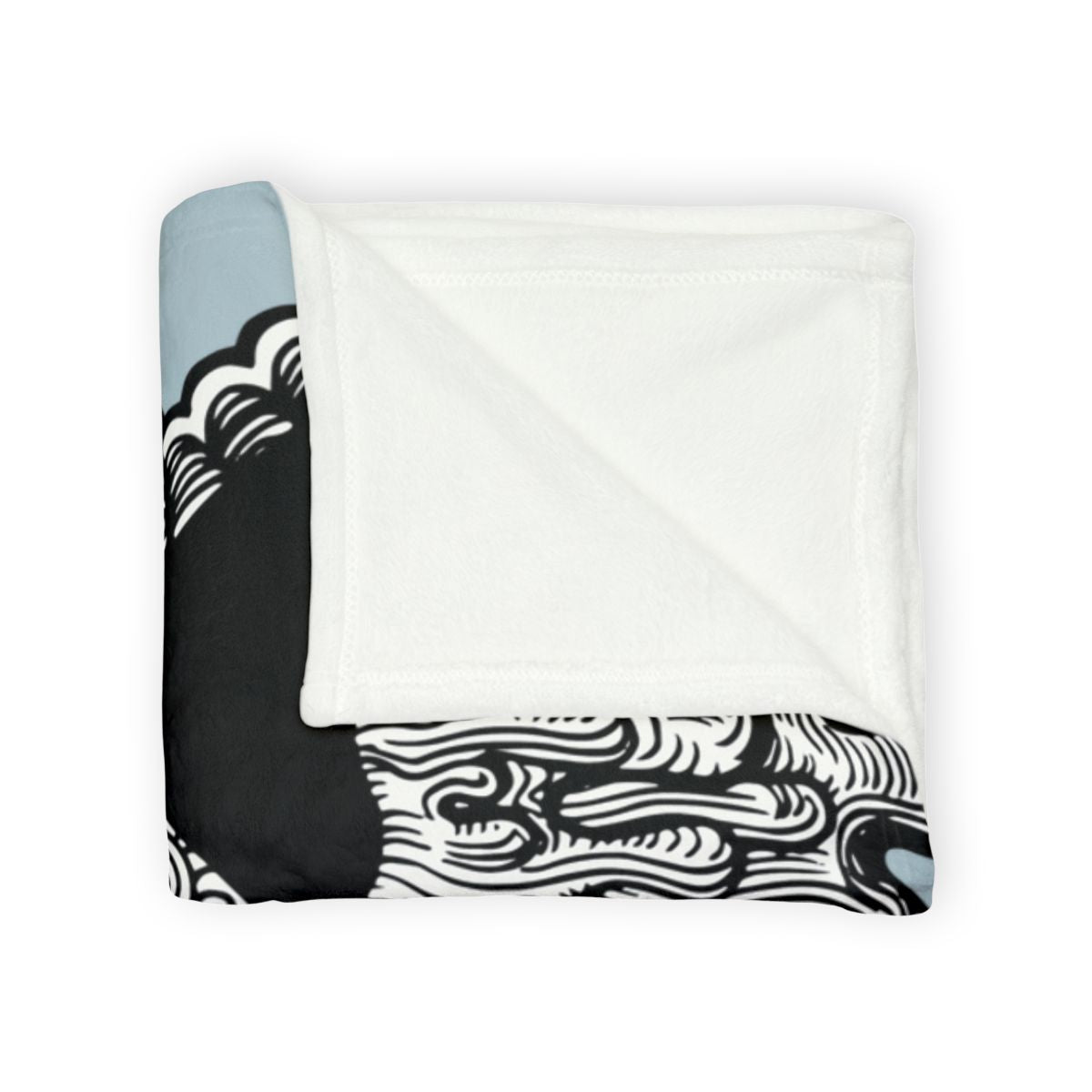 Doodle Heart Blanket