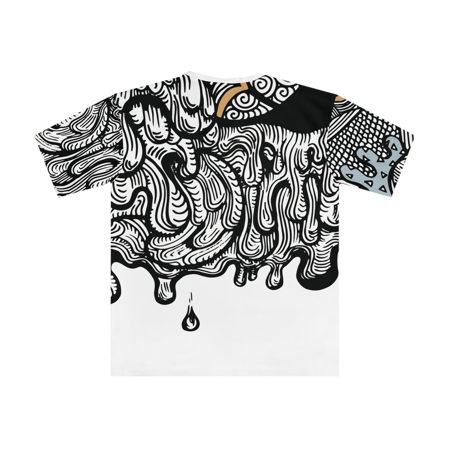 Doodle Heart Print Tshirt