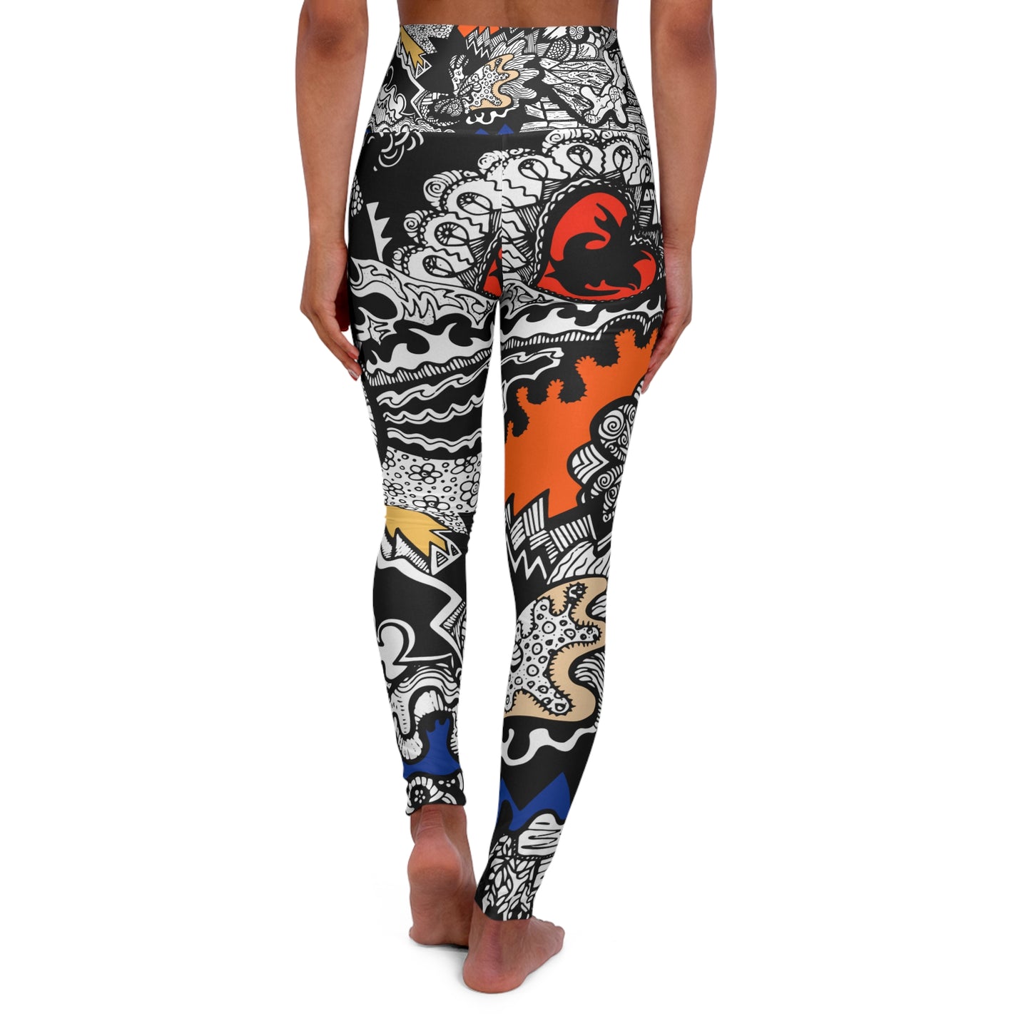 Loud High Waisted Yoga Leggings