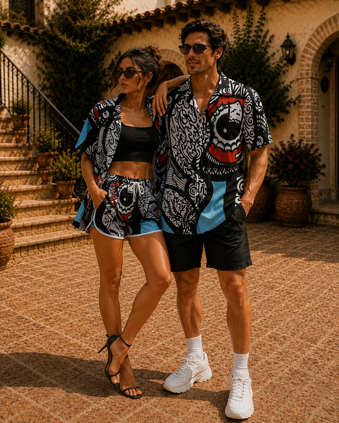 Freaky Dragon Relaxed Shorts
