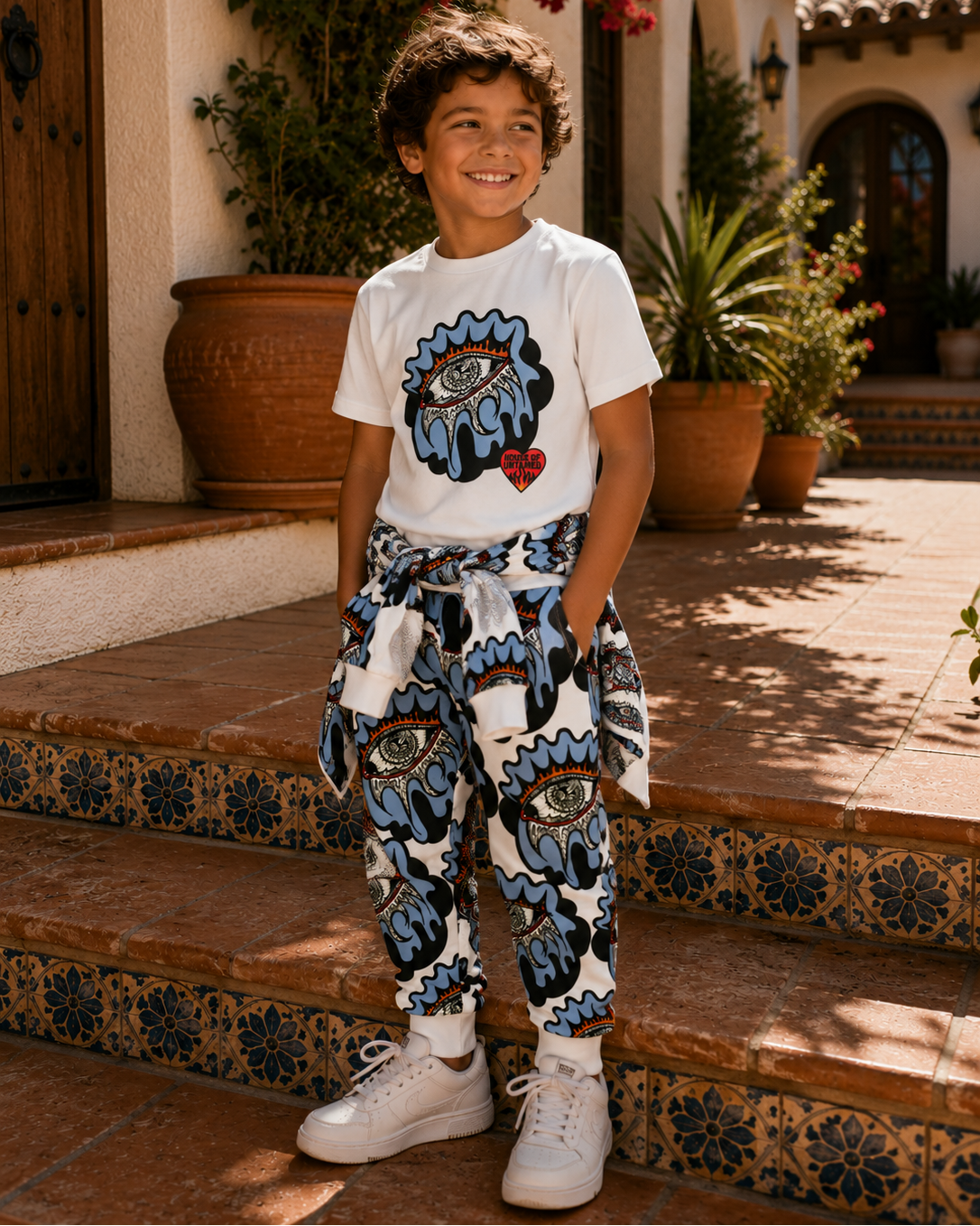 Eye Eye Captain Kids Tshirt