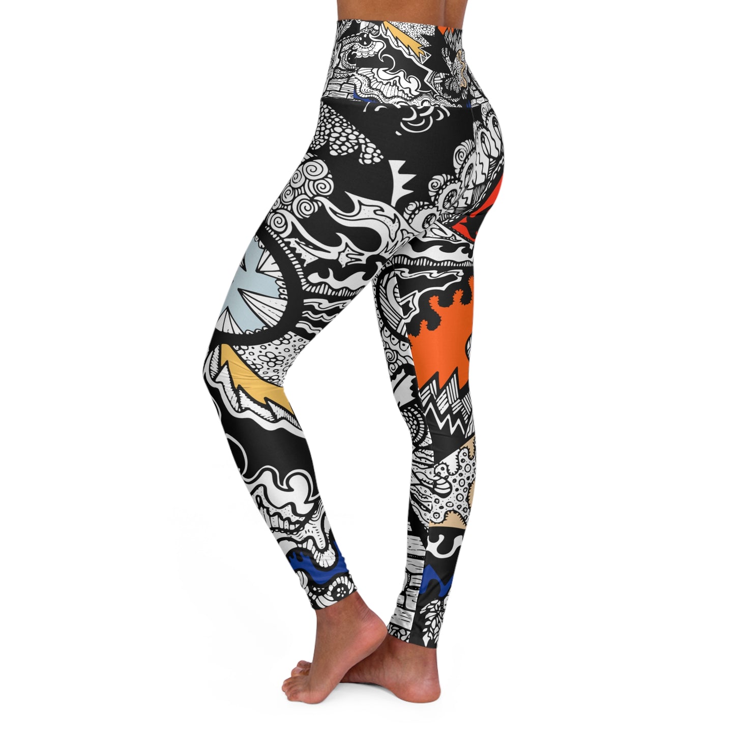 Loud High Waisted Yoga Leggings
