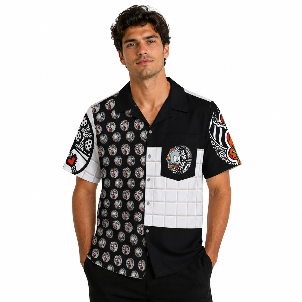 Mosaic Disk Jockey Shirt