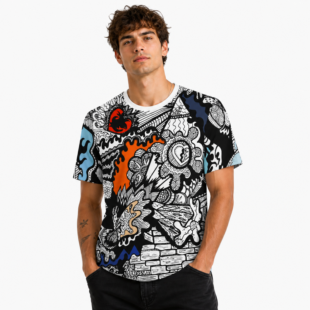 Loud Print Tshirt