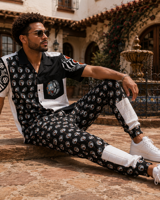 Mosaic Disk Jockey Joggers