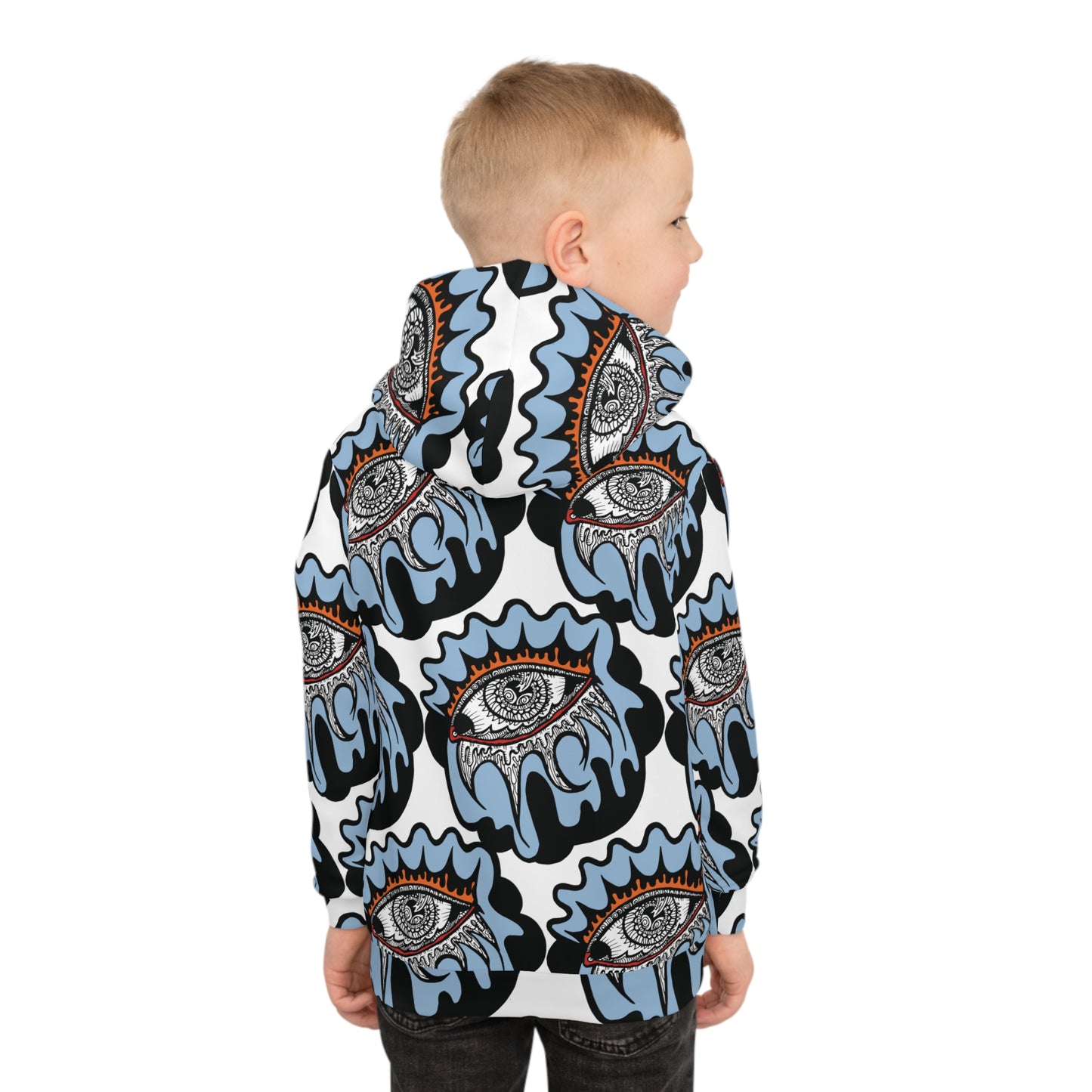 Eye Eye Captian Kids Hoodie