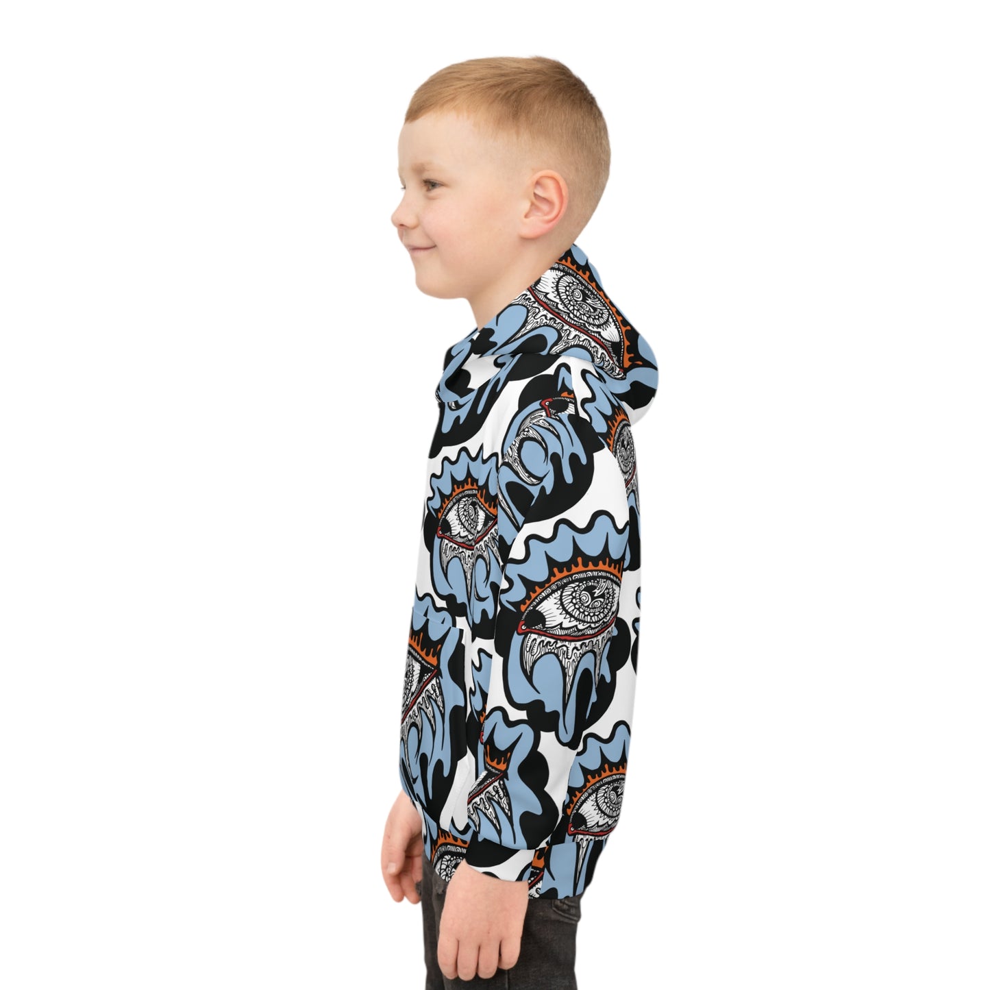 Eye Eye Captian Kids Hoodie