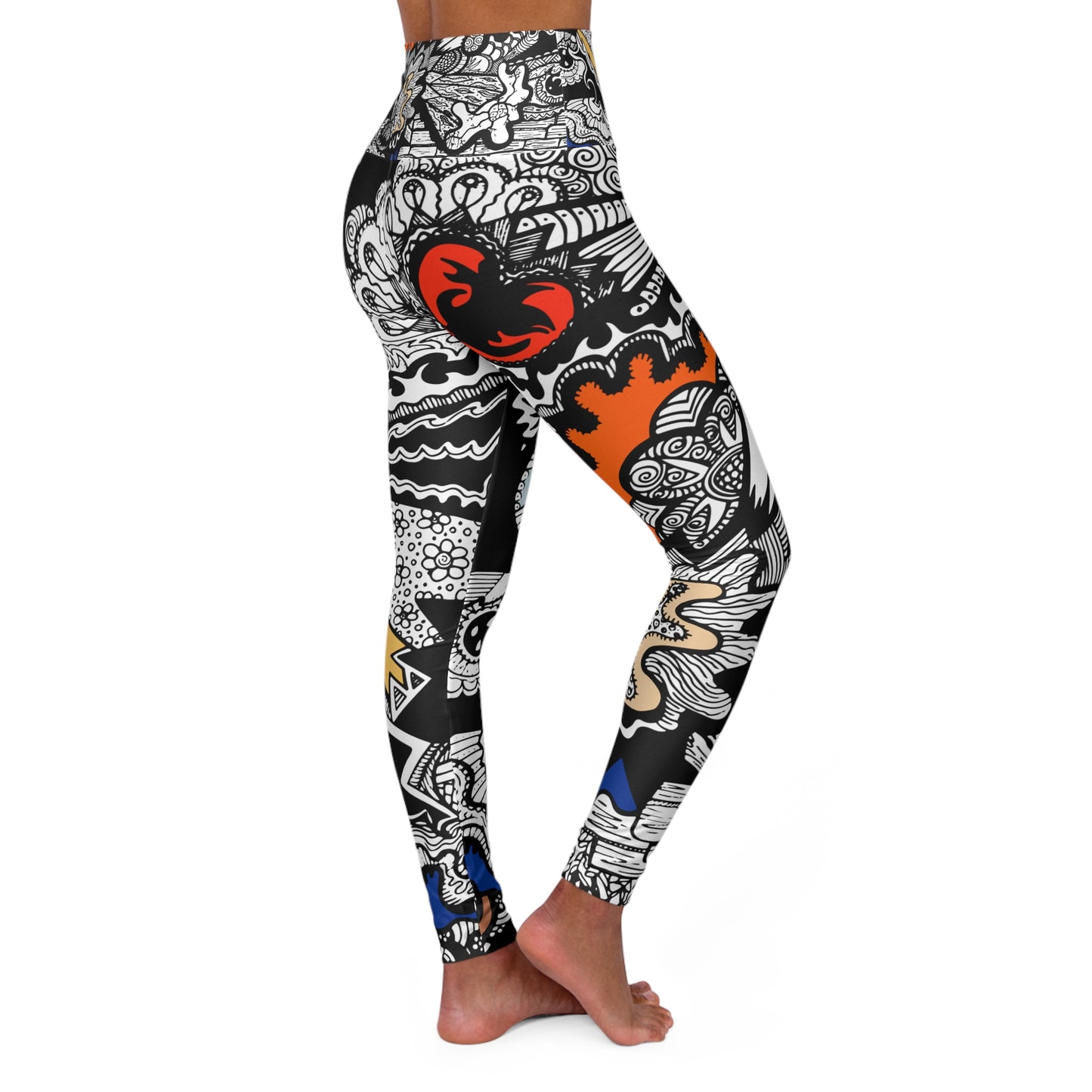 Loud High Waisted Yoga Leggings