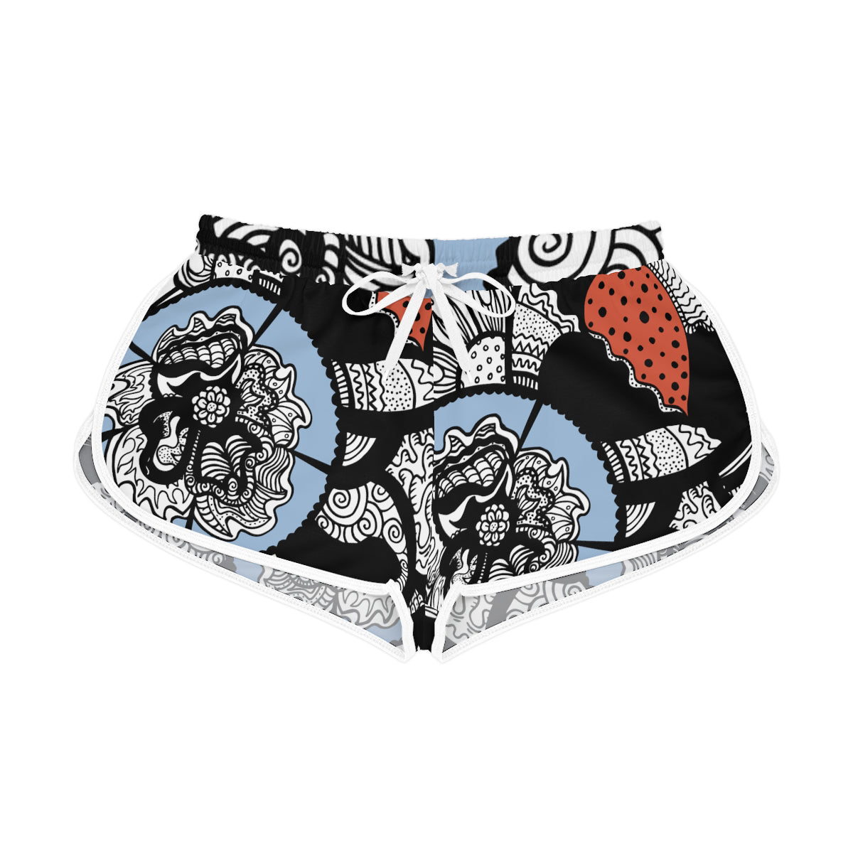 Half Heart Flower Shorts