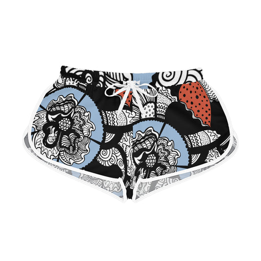 Half Heart Flower Shorts