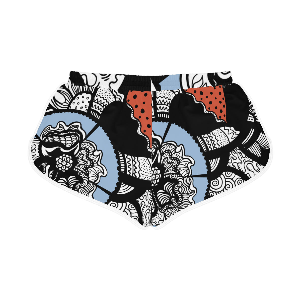 Half Heart Flower Shorts