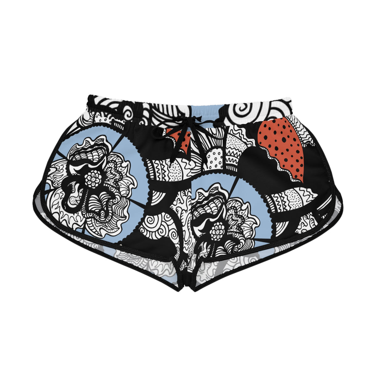Half Heart Flower Shorts