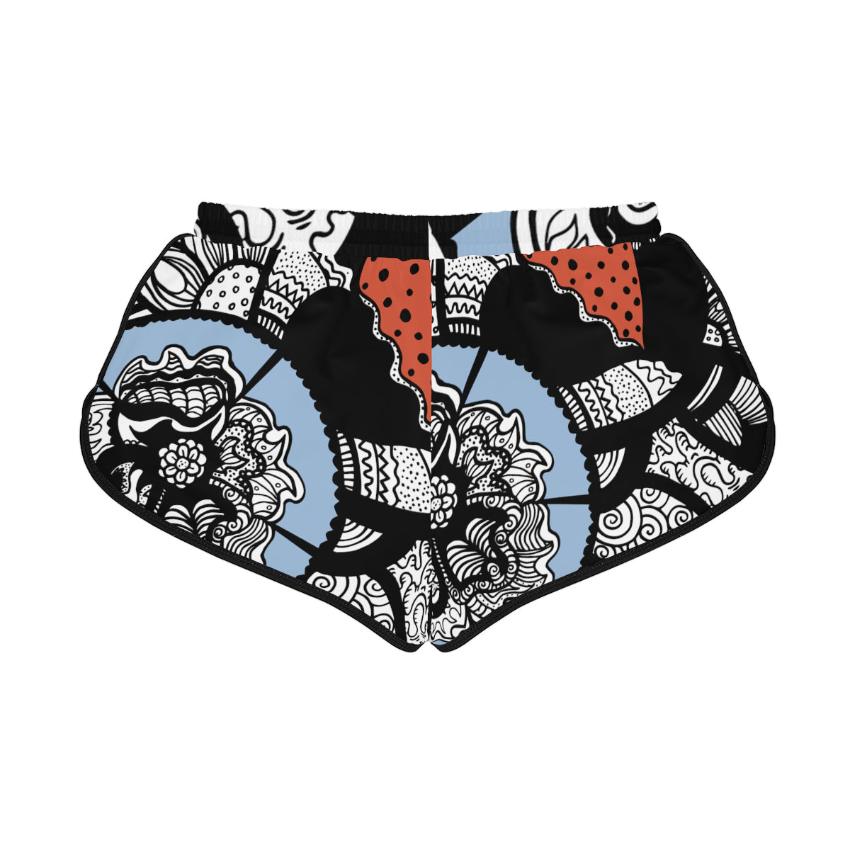 Half Heart Flower Shorts