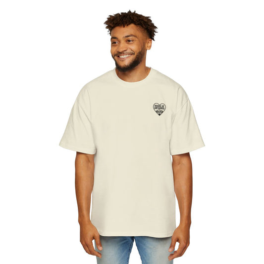 Oversized Half Heart Flower Tshirt