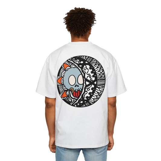 Oversized Happy Skull Tshirt