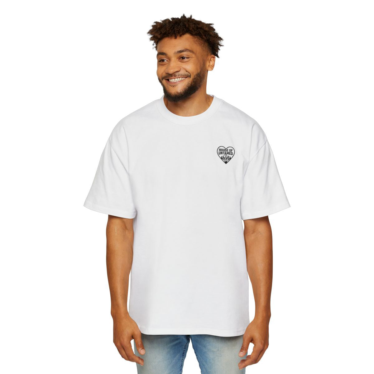 Oversized Happy Skull Tshirt