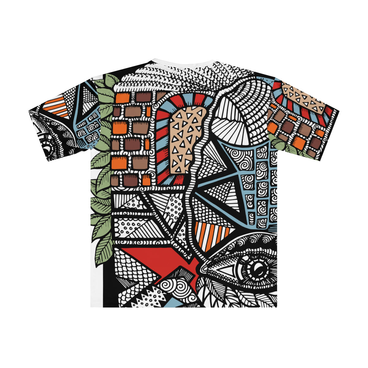African Garden Print Tshirt
