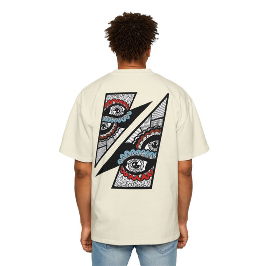 Oversized Triangular Eyes Tshirt