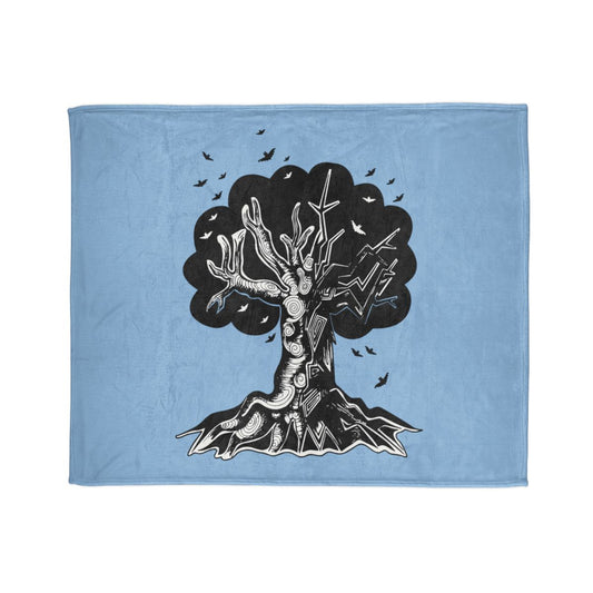 Good Evil Tree Blanket