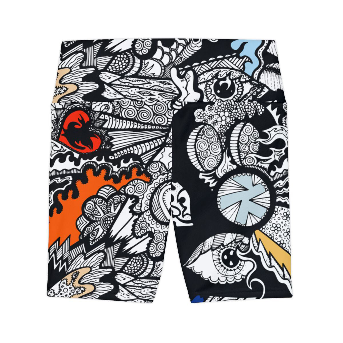 Loud Print 3/4 Shorts