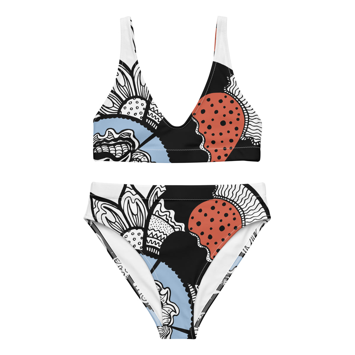 Half Heart Bikini Top
