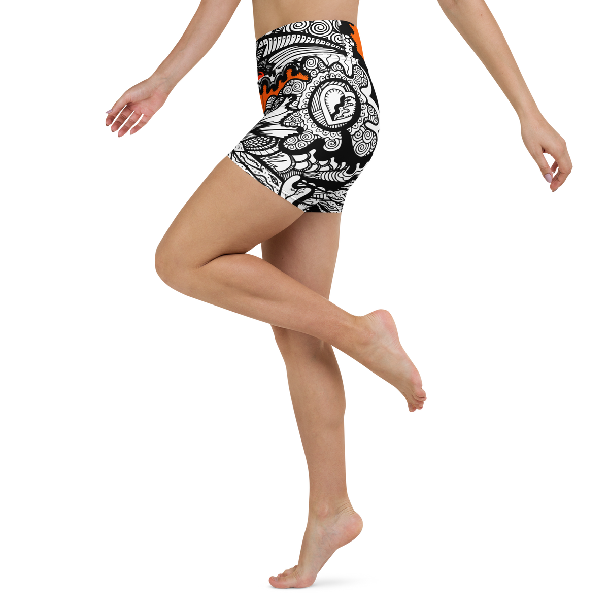 Loud Print 1/2 Shorts