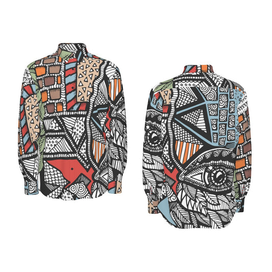 African Garden Cotton Shirt