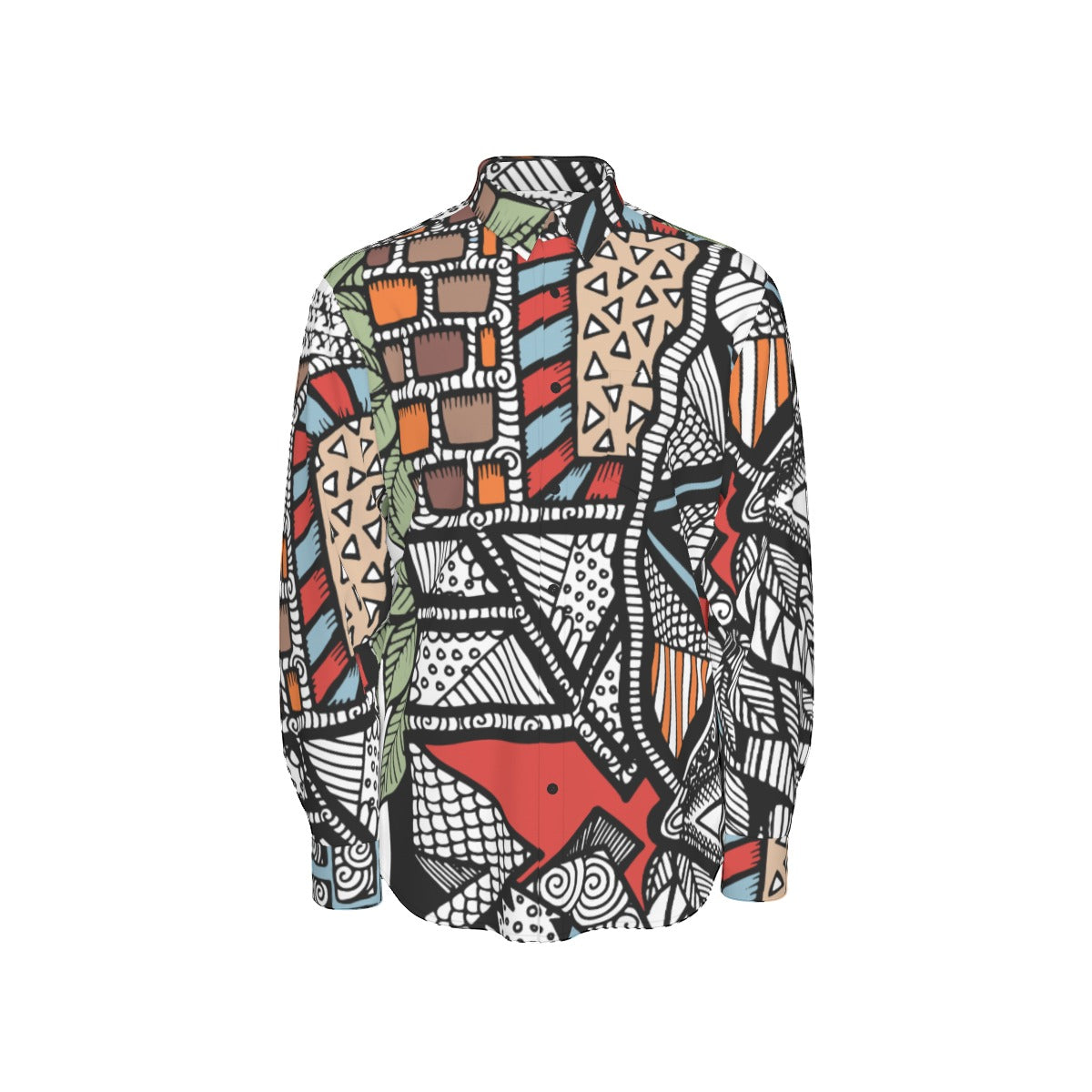 African Garden Cotton Shirt