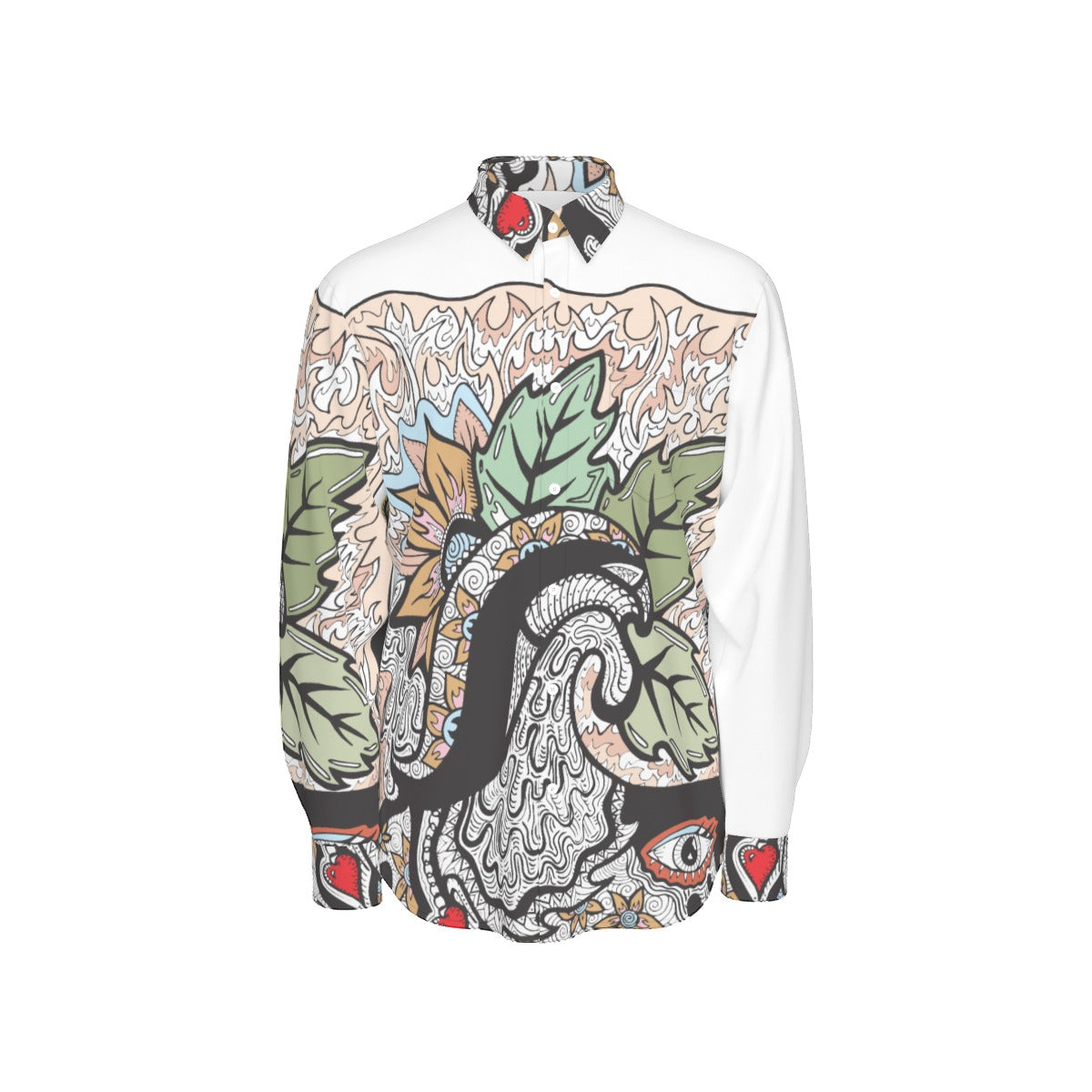 Heart On My Sleeve Cotton Shirt