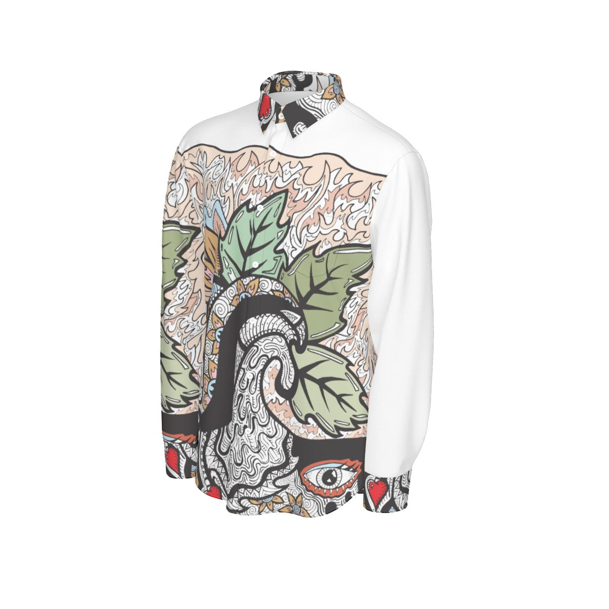 Heart On My Sleeve Cotton Shirt