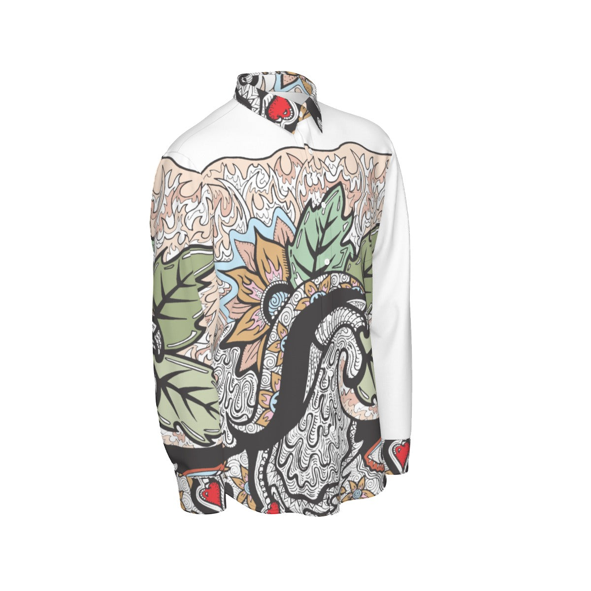 Heart On My Sleeve Cotton Shirt