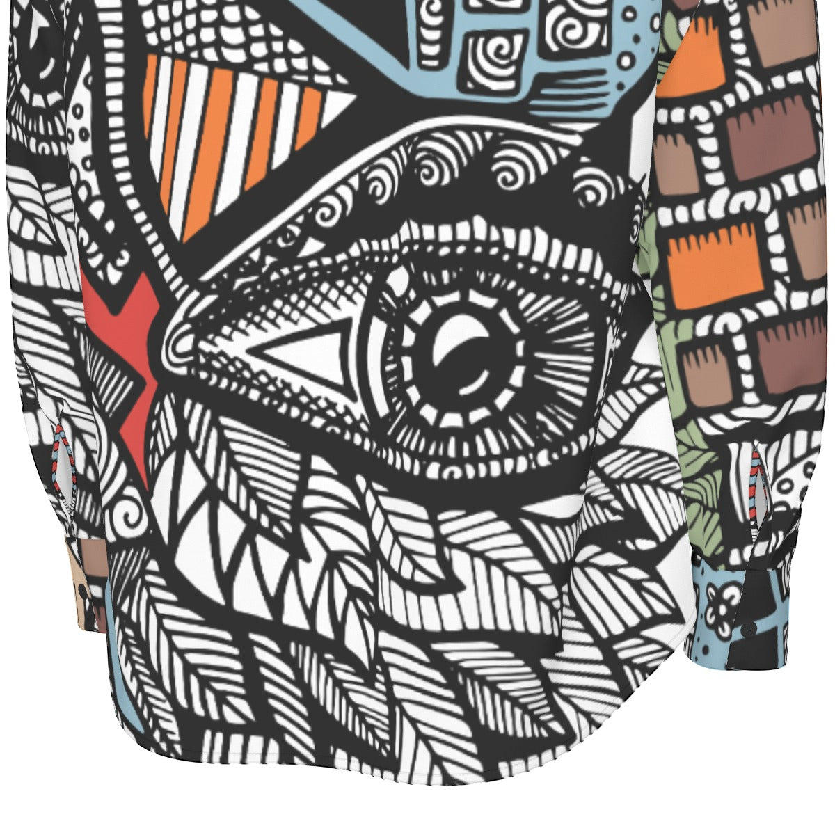 African Garden Cotton Shirt